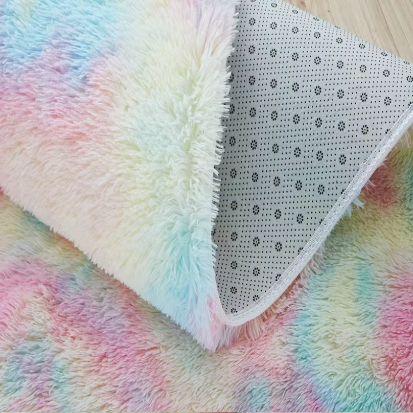 Tapis pour enfants, couleurs arc-en-ciel