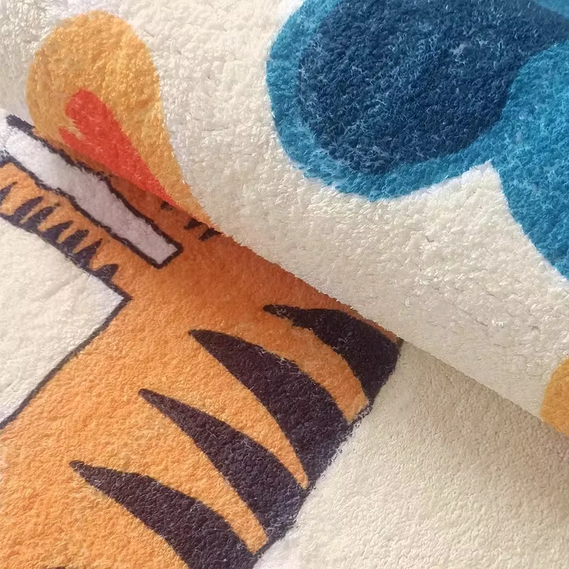 Tapis nordique pour chambre d'enfant