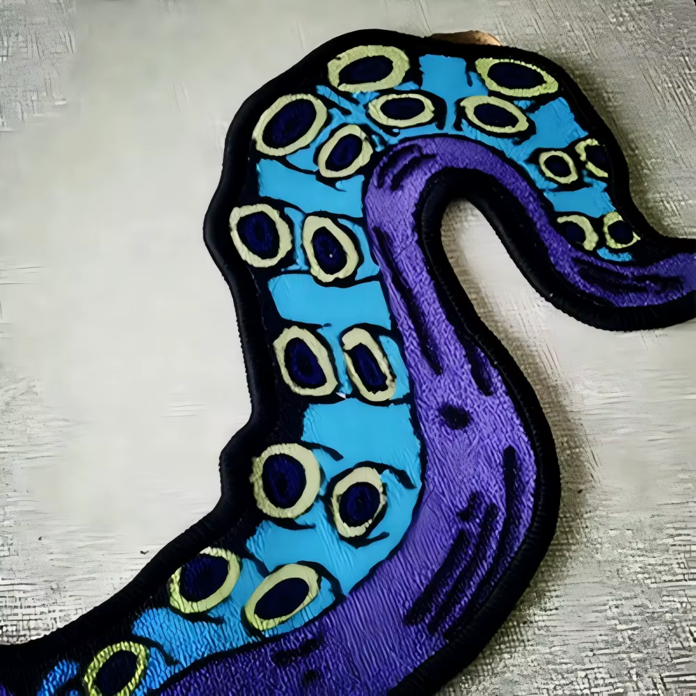 Kraken – tapis de sol tentacule coloré
