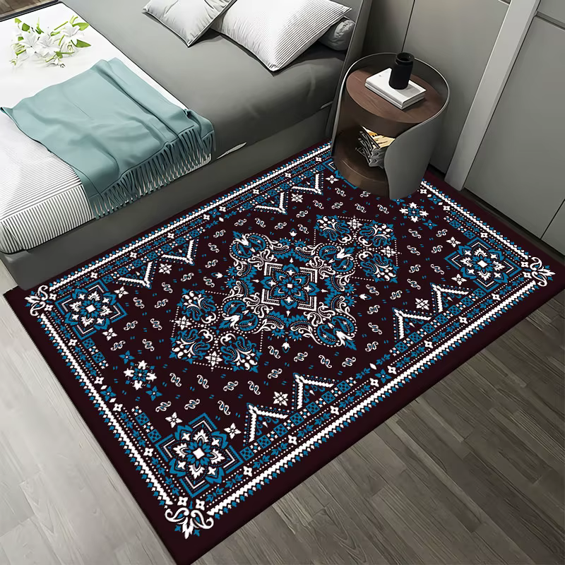 Tapis persan rétro pour salon et chambre à coucher