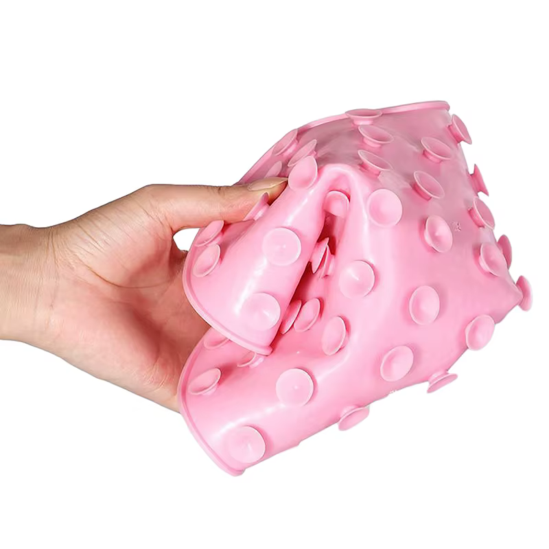 Tapis de bain antidérapant pour le dos et les pieds