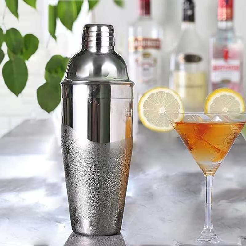 Shaker en acier inoxydable 350/550/750 ml pour cocktails, mélangeur de cocktails, accessoires pour cocktails, outil de bar pour fêtes JBGJ01