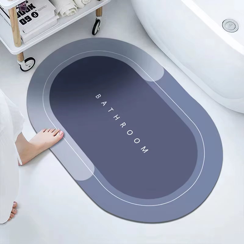 Tapis de bain absorbant antidérapant en diatomite