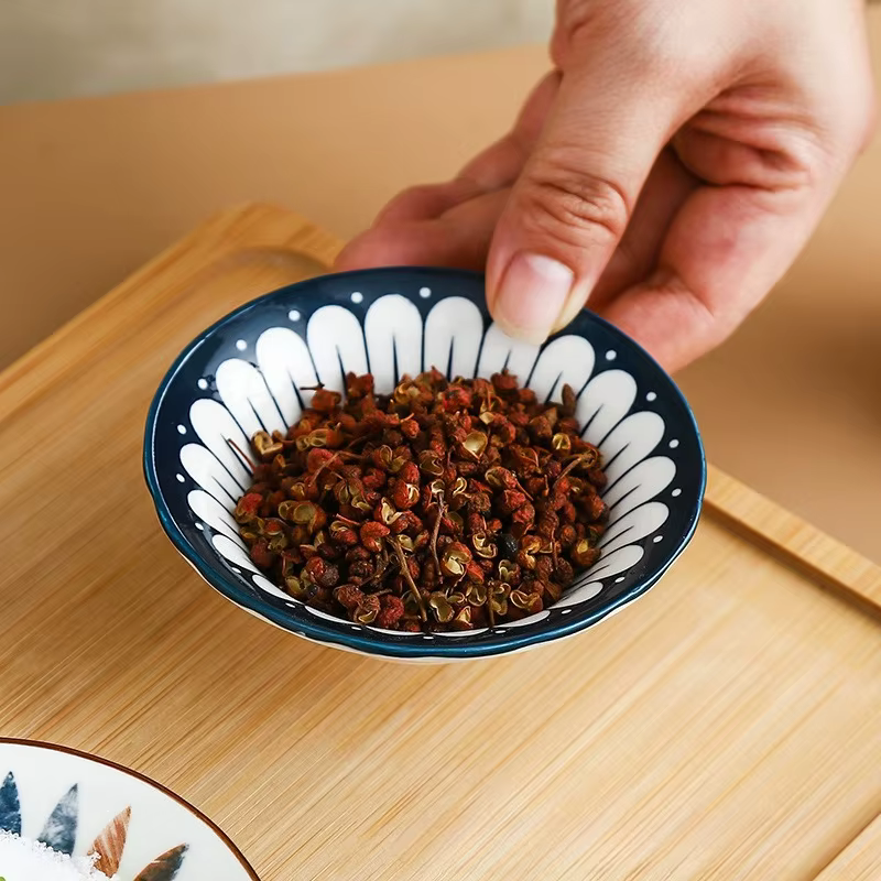 Petit plat à Dessert en céramique de Style japonais, Mini assiette à tremper la Sauce soja, vaisselle créative pour la maison, assiette à dîner, nouveau