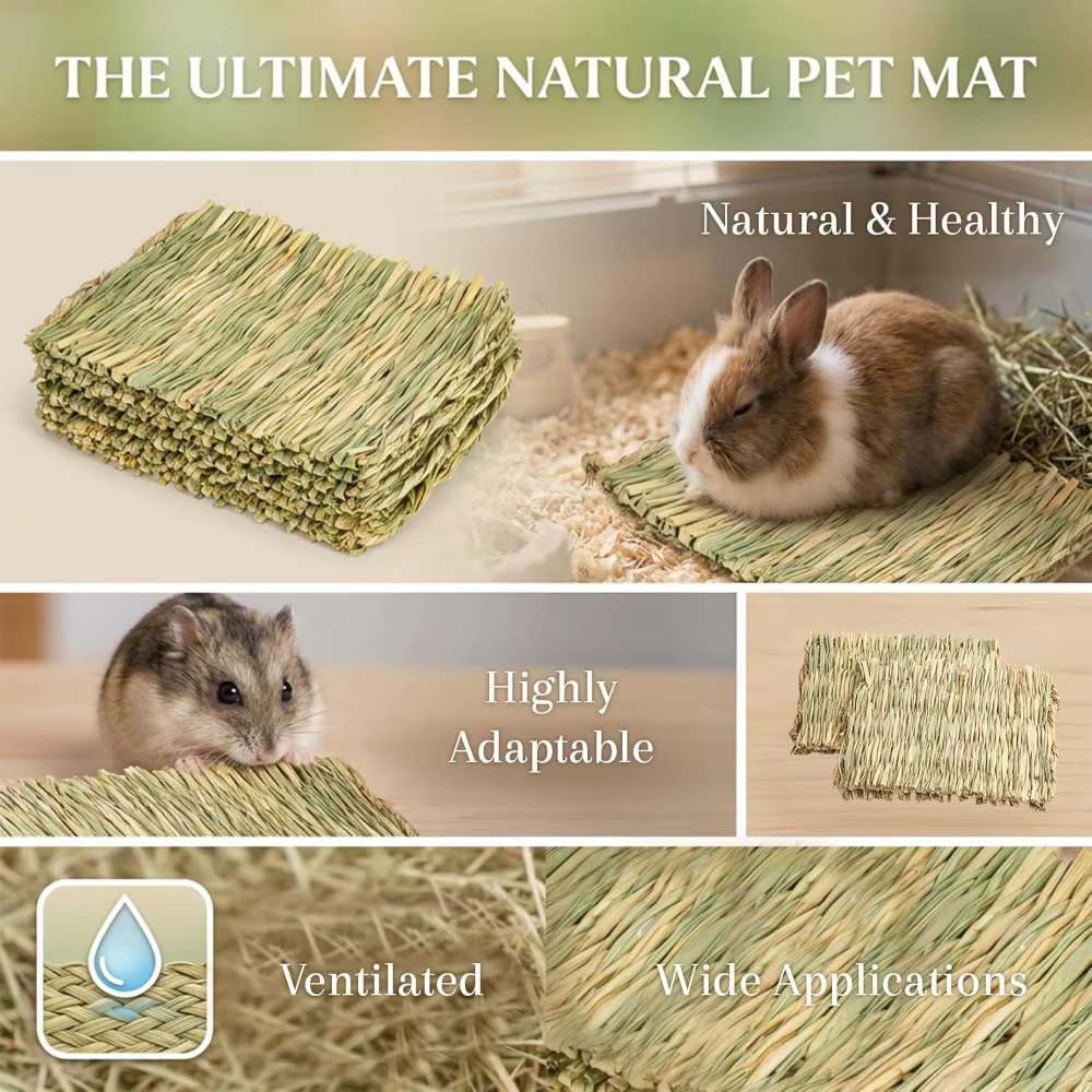 Tapis en herbe pour lapins