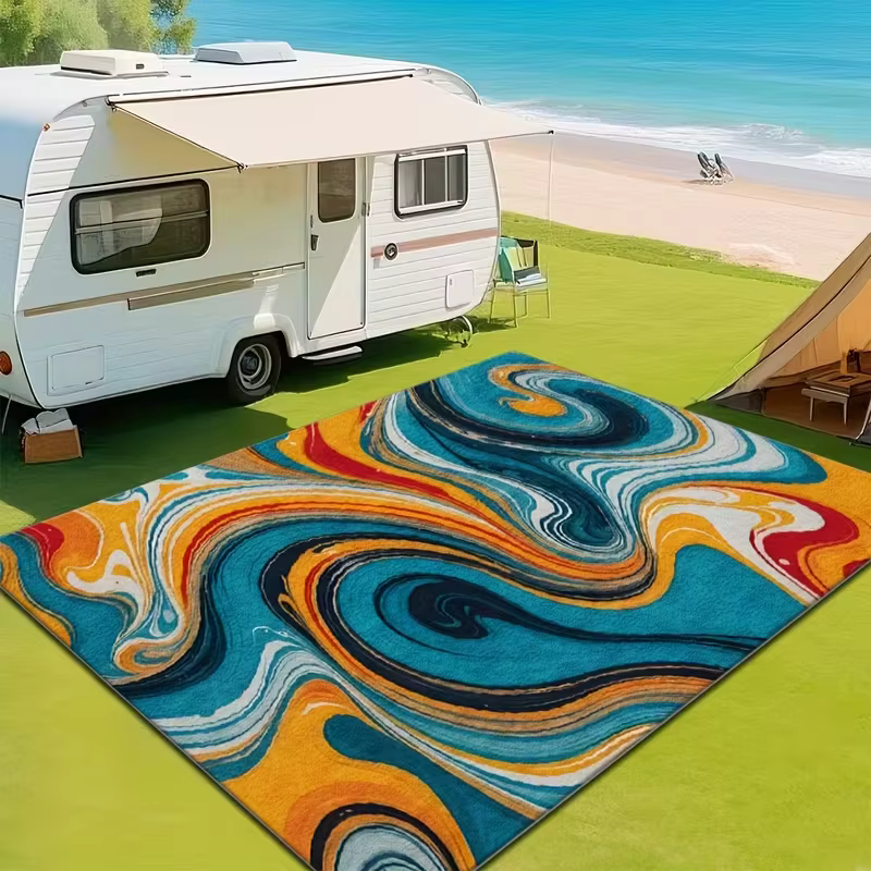 Tapis exquis semblable au cachemire