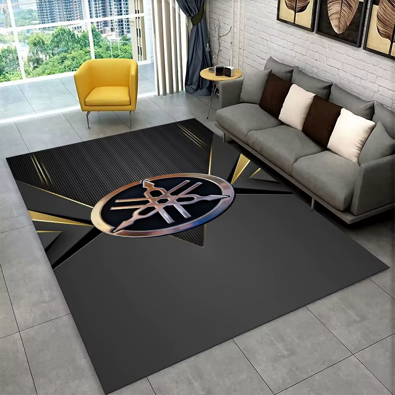 Tapis 3D Y-Yamaha Racing Moto pour salle de jeux