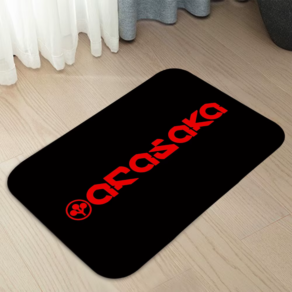 Arasaka Corporation logo paillassons maison tapis porte d'entrée