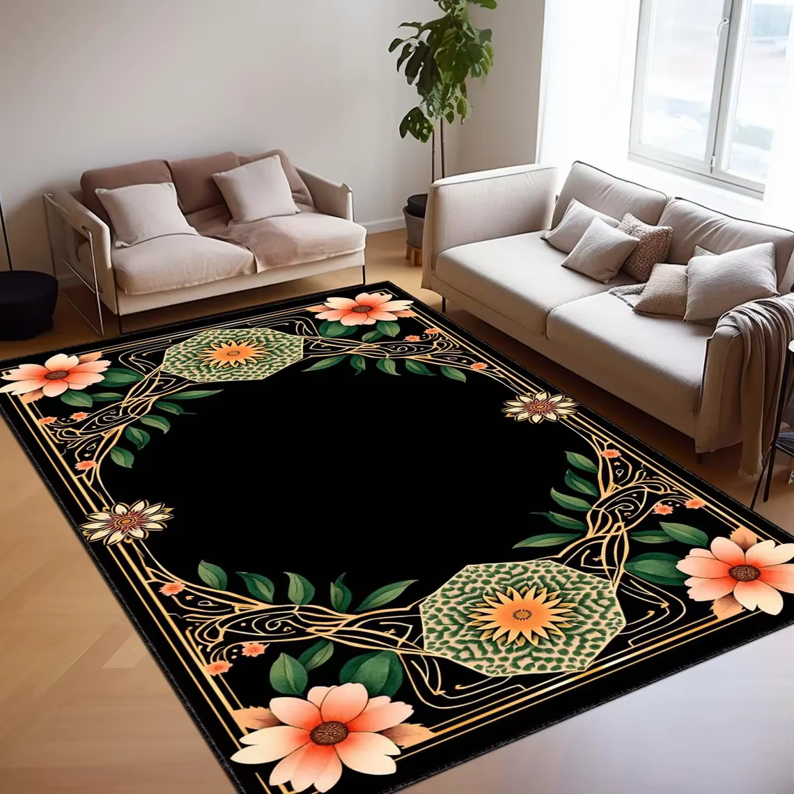 Tapis élégant Art Déco
