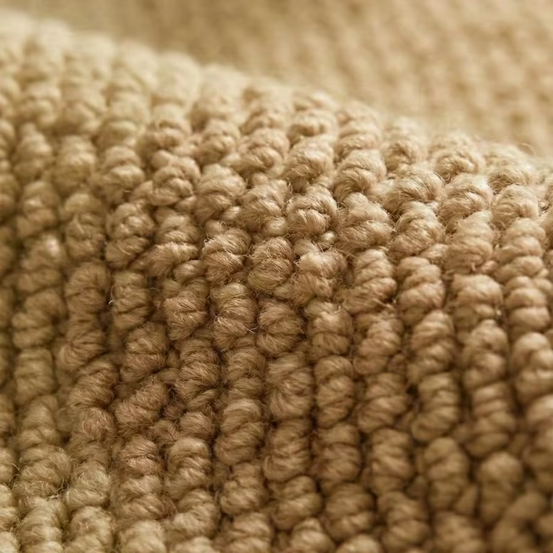 1/3 pièces Tapis antidérapant pour marches d'escalier en jute naturel