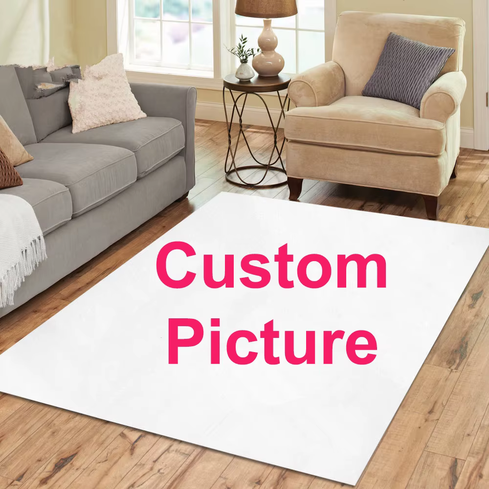 Tapis personnalisé imprimé rectangulaire