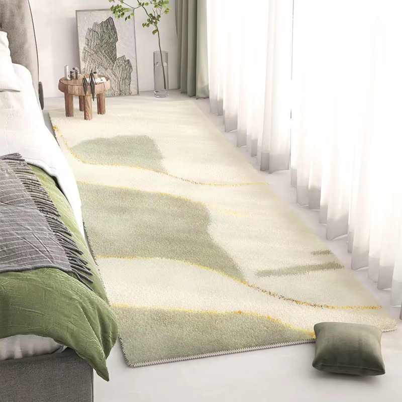 Tapis de chevet Long pour décoration de chambre à coucher