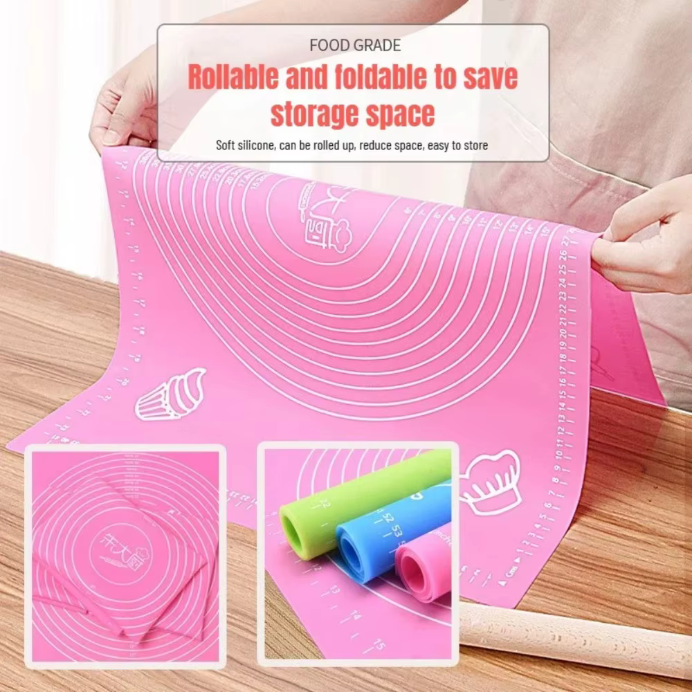 Tapis de cuisson en silicone extra épais et grand format