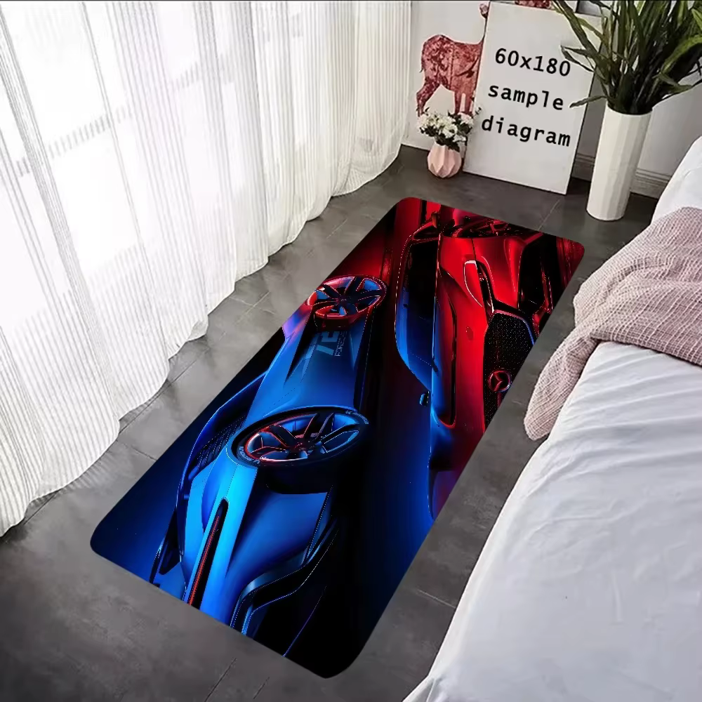 G-Gran-Turismo – tapis décoratif antidérapant pour chambre à coucher