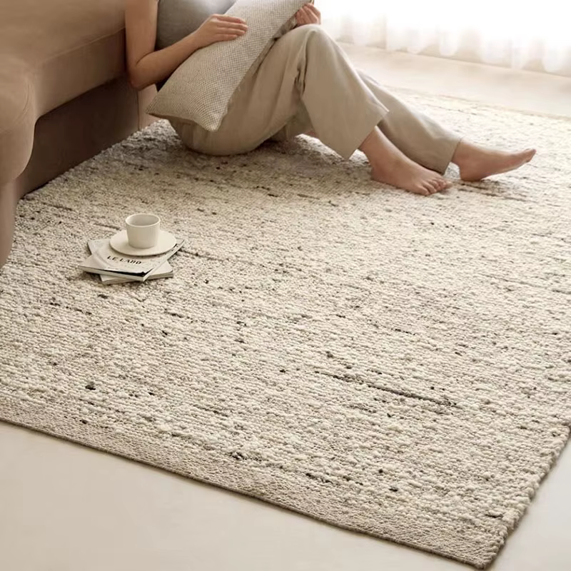Tapis en laine tissé à la main pour salon