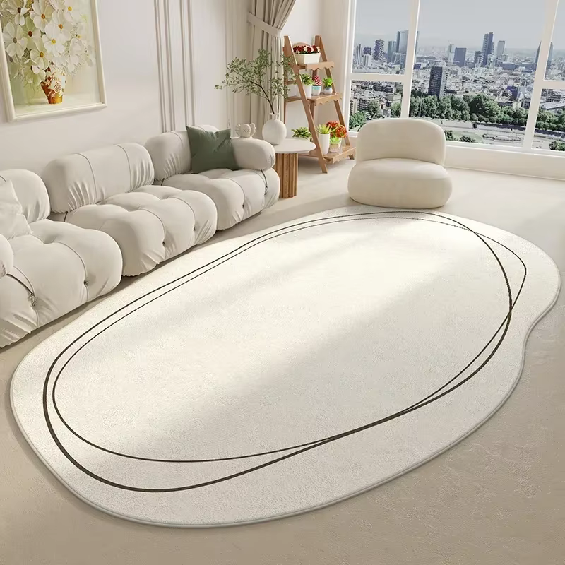Tapis de salon, grand tapis moelleux et doux