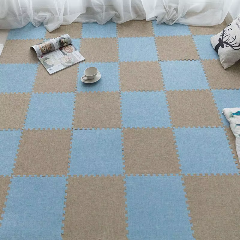 Tapis de sol en lin de style japonais