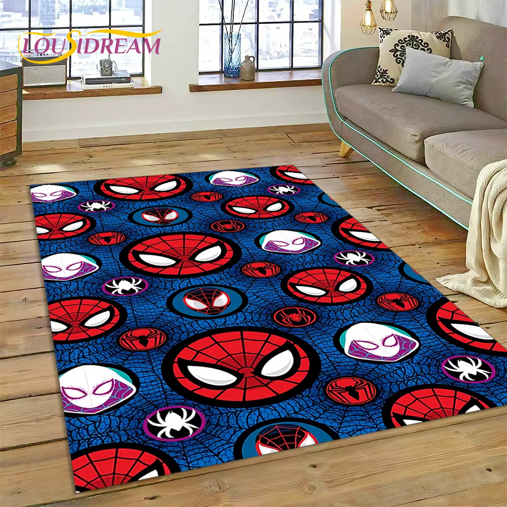 Tapis de dessin animé 3D S-Spider-Man