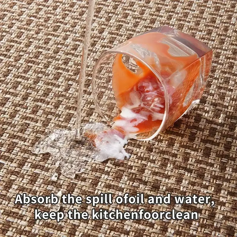 Tapis de cuisine résistant à l'huile