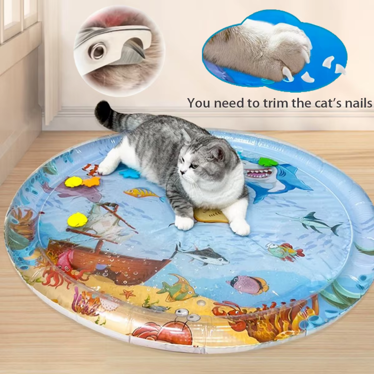 Tapis rafraîchissant d'été pour animaux de compagnie