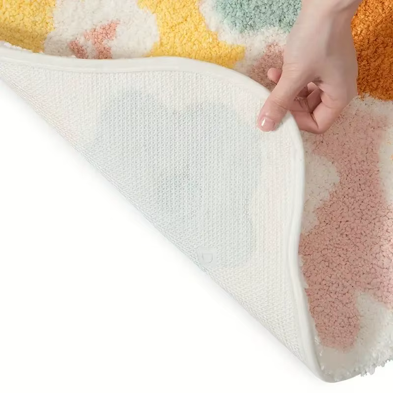 Tapis de salle de bain à fleurs mignonnes 40x60cm