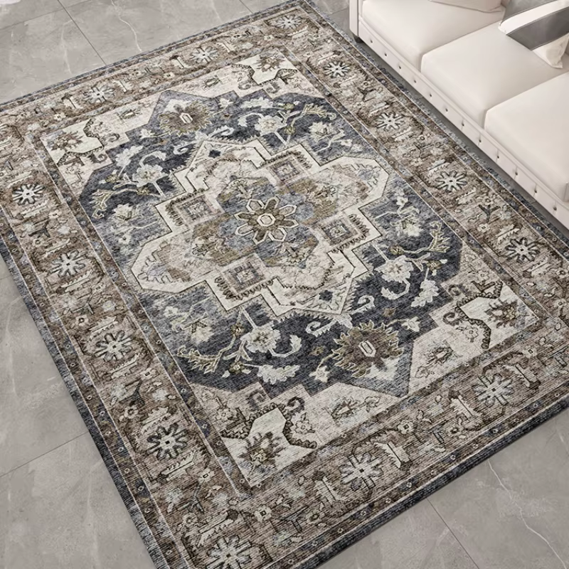 Tapis de Style rétro américain pour chambre à coucher