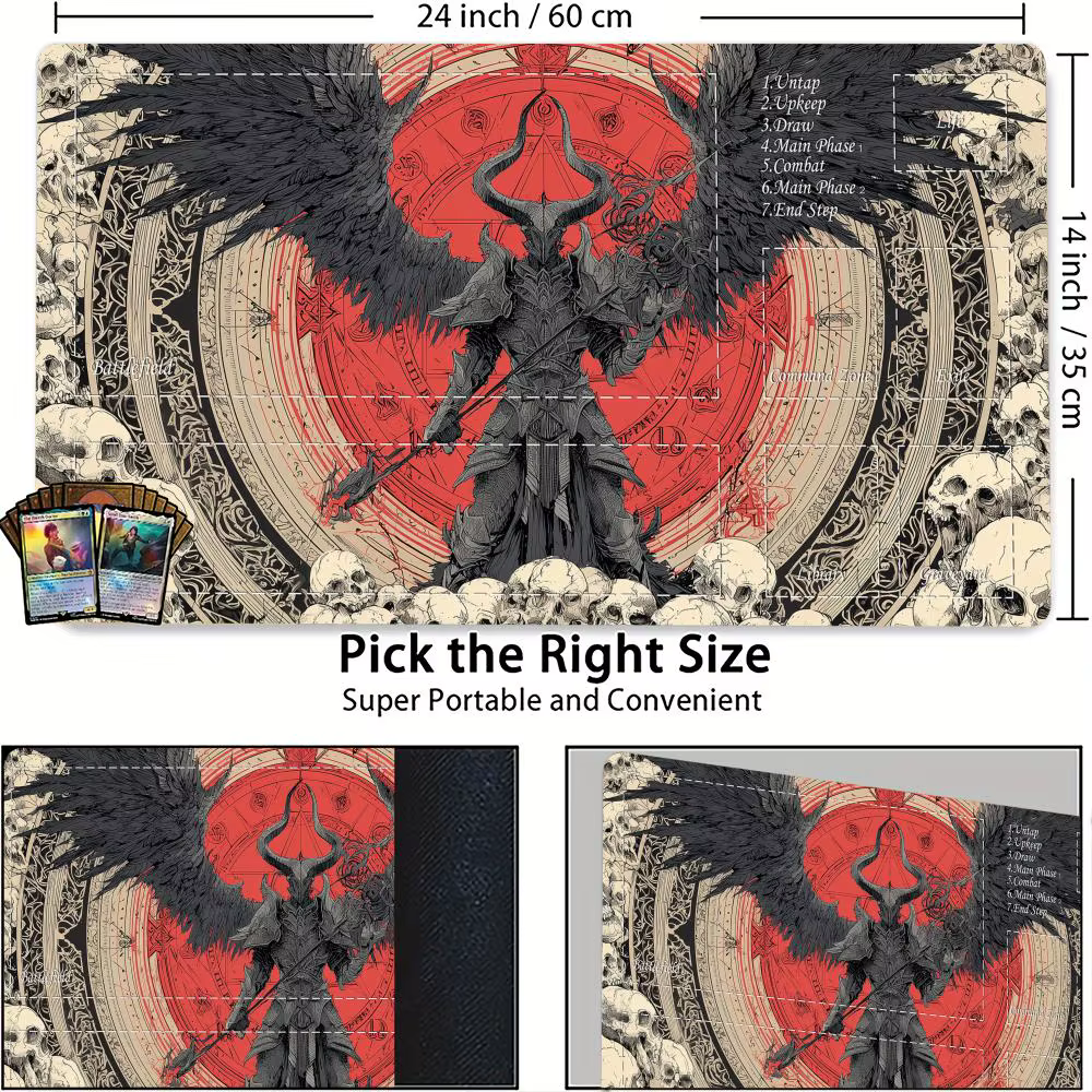 Tapis de jeu Magic Array et Demon MTG