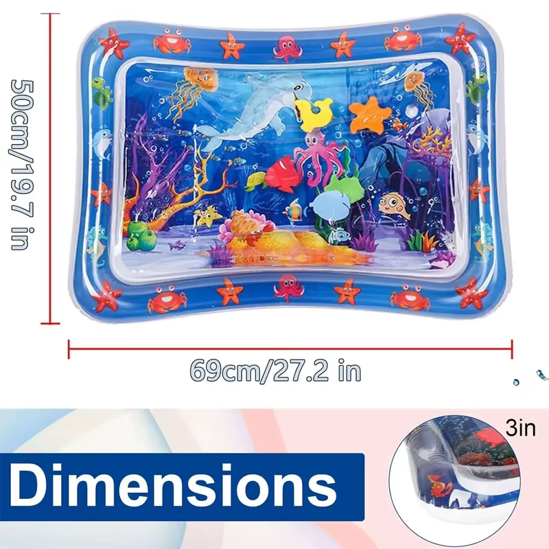 Tapis de jeu sensoriel d'eau
