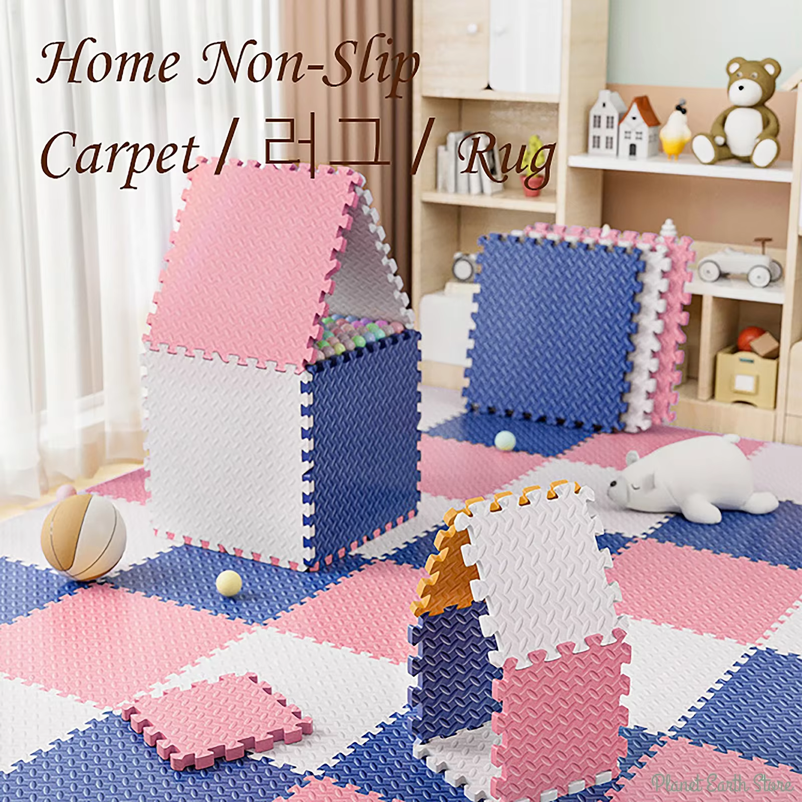 Tapis de jeu en mousse pour bébé