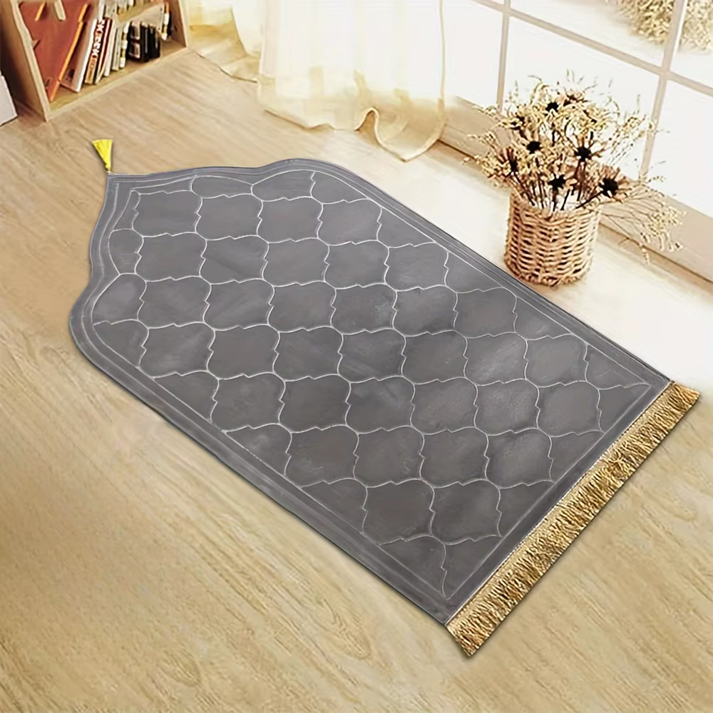 Tapis de prière doux éponge épaisse facile à transporter