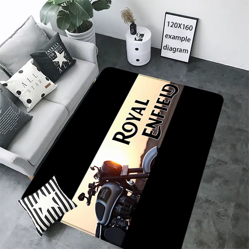 Tapis de sol antidérapant pour entrée Royal Enfields