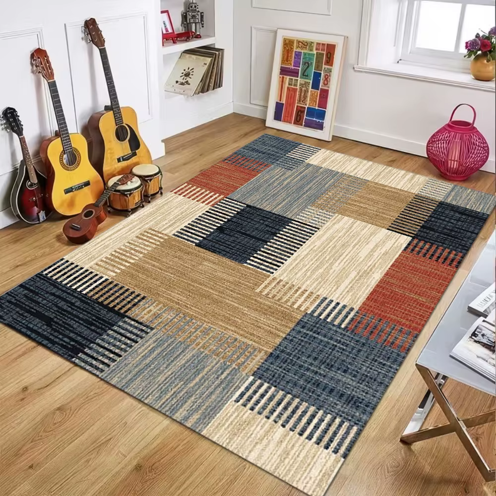 Tapis Vintage à motif Patchwork