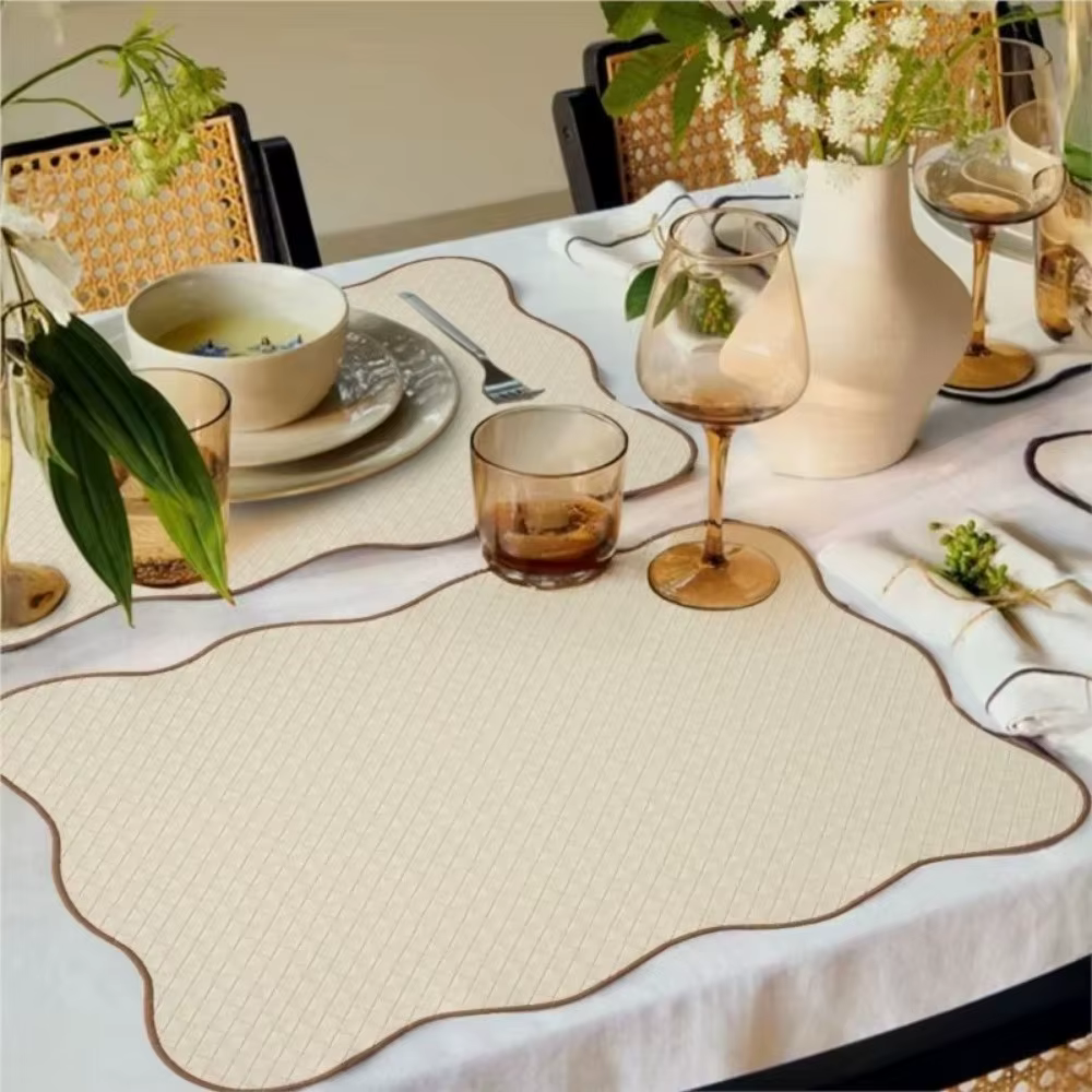 Tapis de salle à manger nordique imperméable