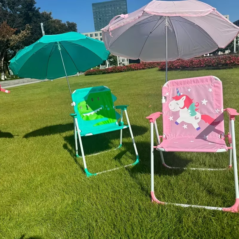 Photographie d'enfants, parasol portable, chaise de plage, bébé extérieur, chaise de bord de mer simple, chaise pliante, chaise à dossier, tabouret