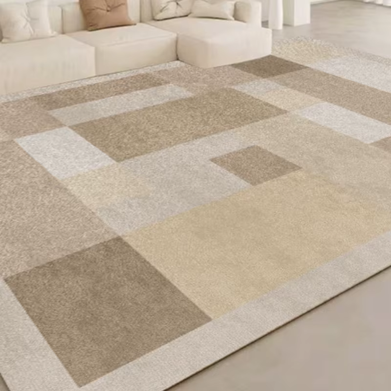 Tapis géométrique beige VIKAMA 2026