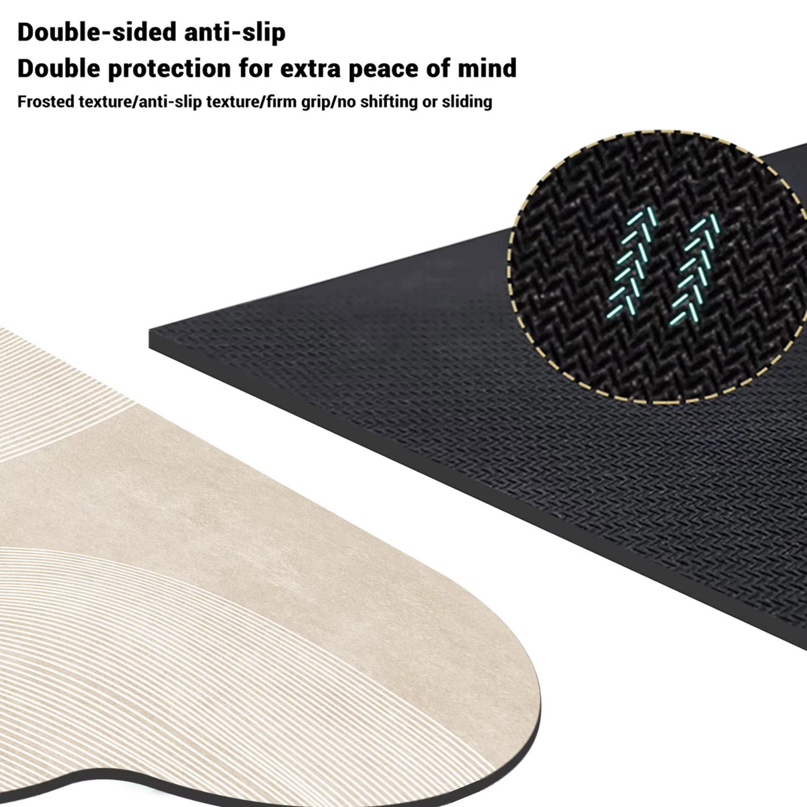Tapis de bain de luxe absorbant