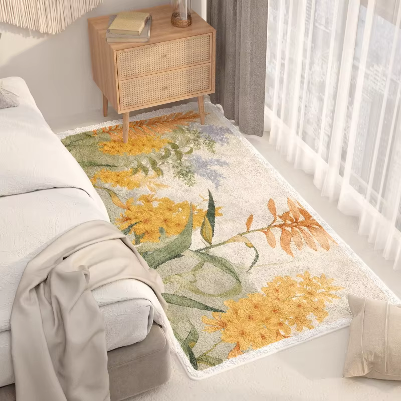 Tapis pour chambre lumière luxe salon décoration
