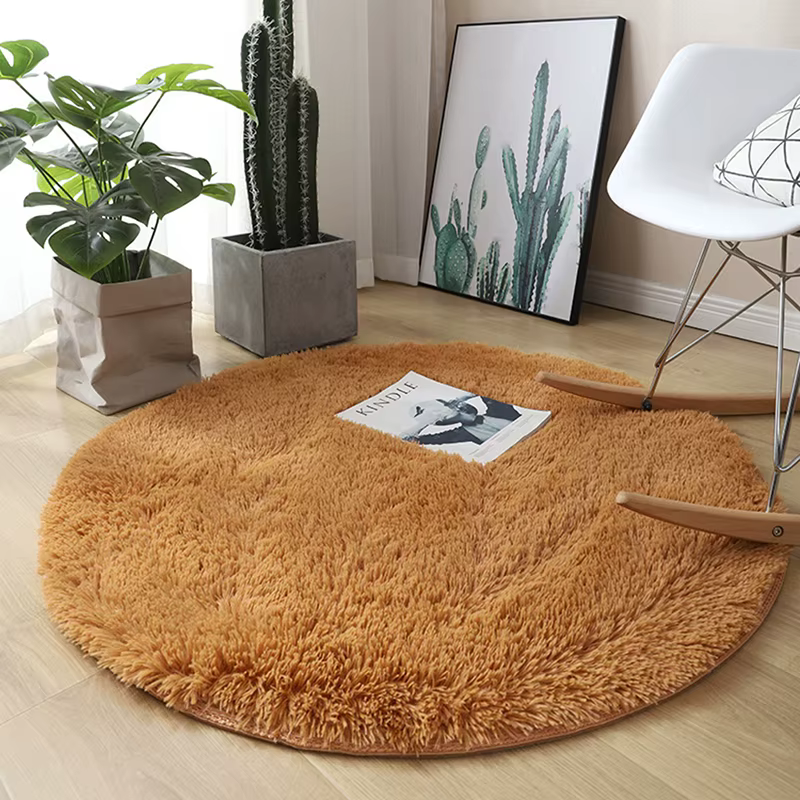 Tapis moelleux en laine lea pour salon