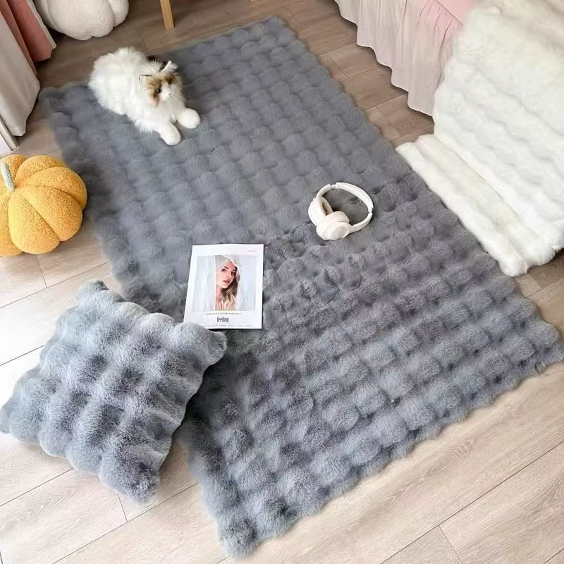 Nouvelle Tapisserie de Chevet Épaisse en Peluche Tatami pour Chambre à Coucher