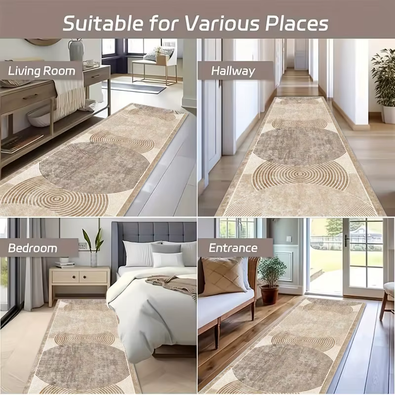 VIKAMA Tapis moderne de style scandinave