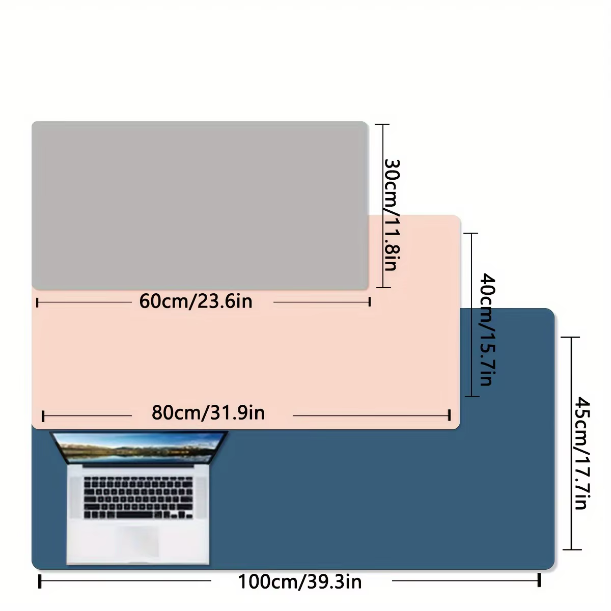 Tapis de table imperméable en simili cuir