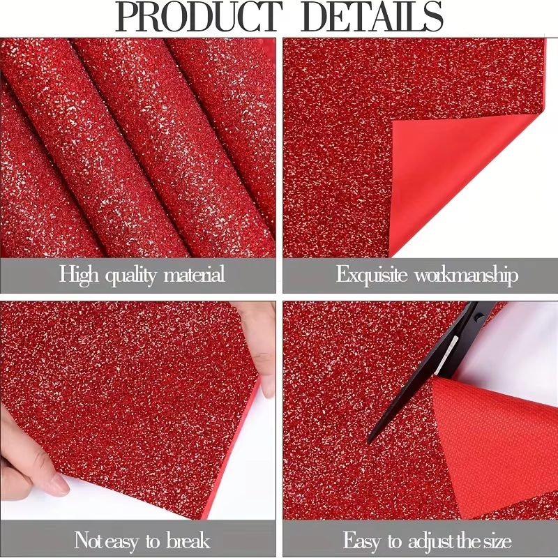 Tapis rouge étincelant