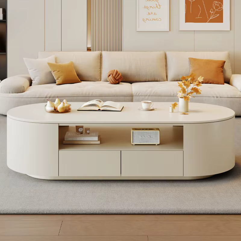Table basse De Style crème