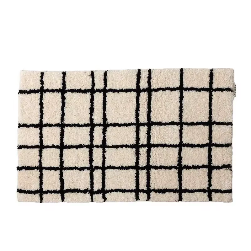 Tapis en polaire doux de style coréen VIKAMA
