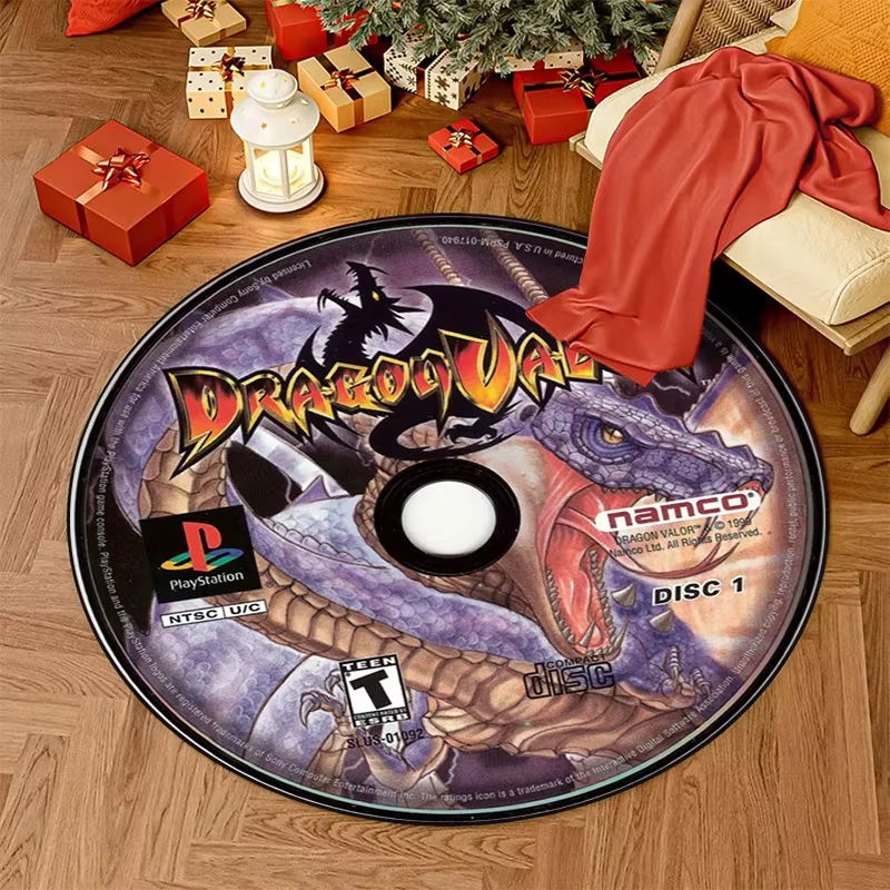Tapis de CD de jeu de dessin animé