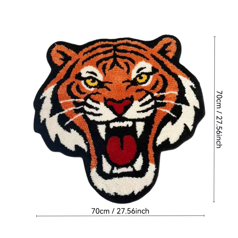 Tapis touffeté Tigre Rugissant