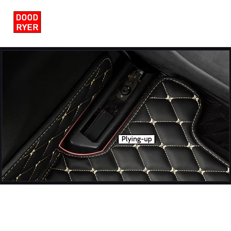 DOODRworking-Tapis de sol de voiture personnalisés, tapis automatiques DS3, accessoires de repose-pieds