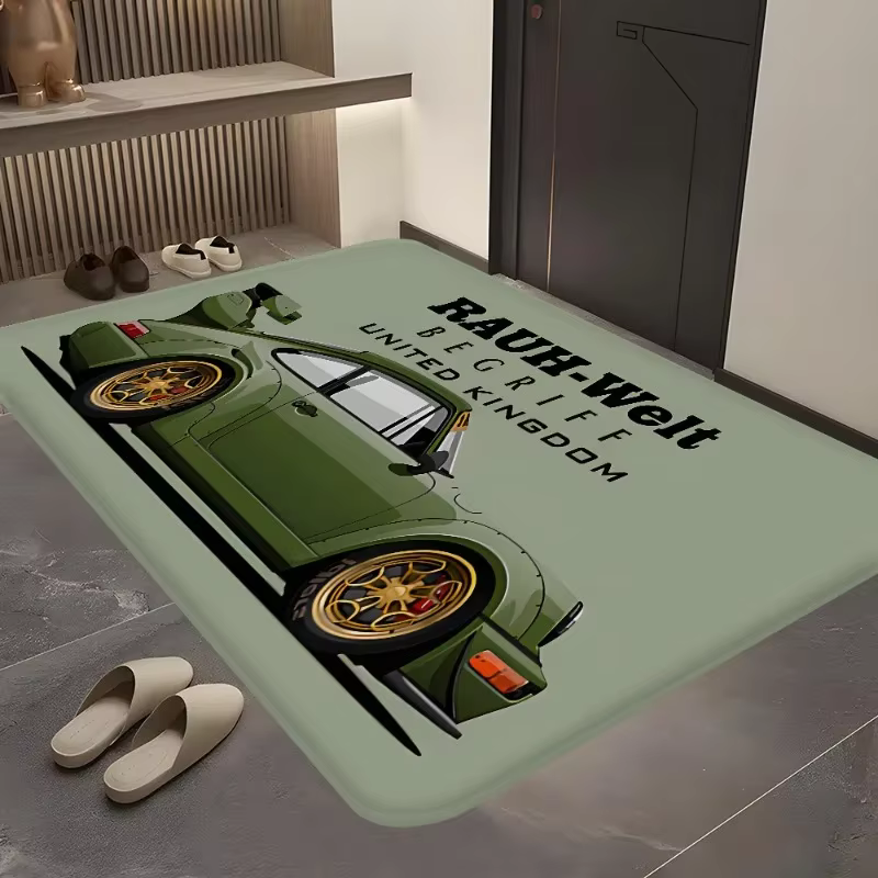 Tokyo JDM RWM Tapis de voiture de sport pour la décoration intérieure
