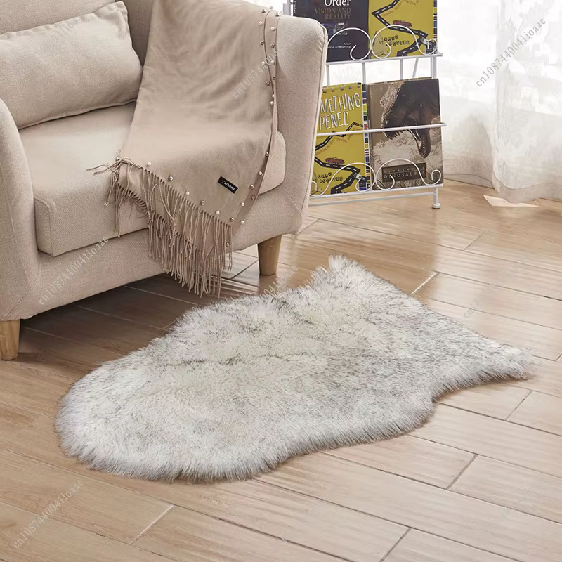 Tapis irrégulier à la mode