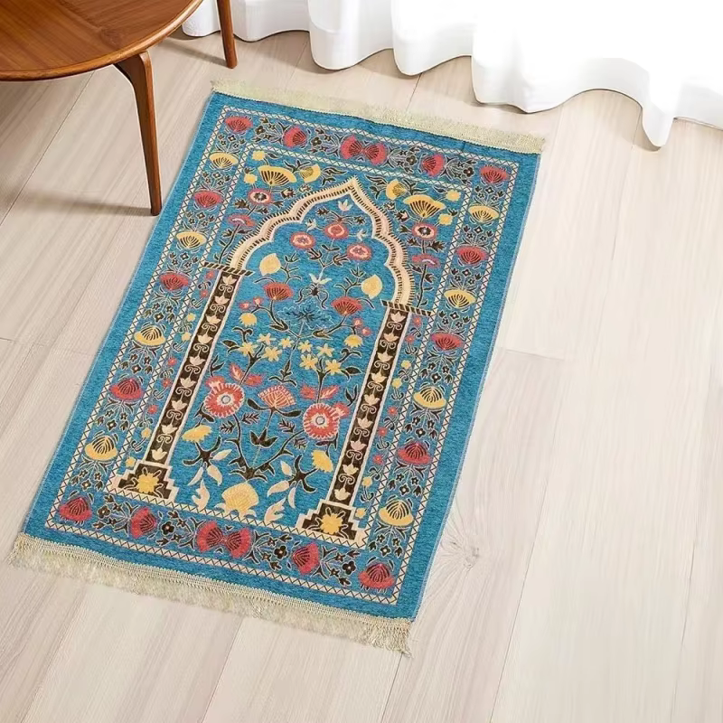 Tapis de prière musulmane pliable